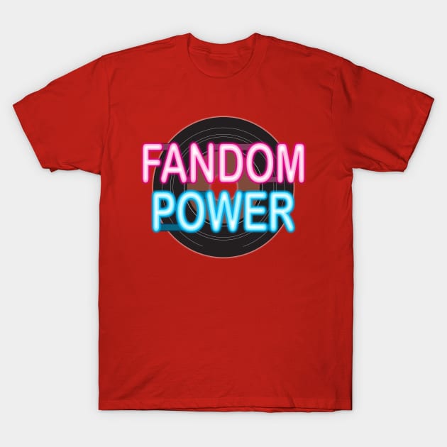 Fandom Power (50s  Throwback) T-Shirt by Fandom Power Podcast Merch Shop